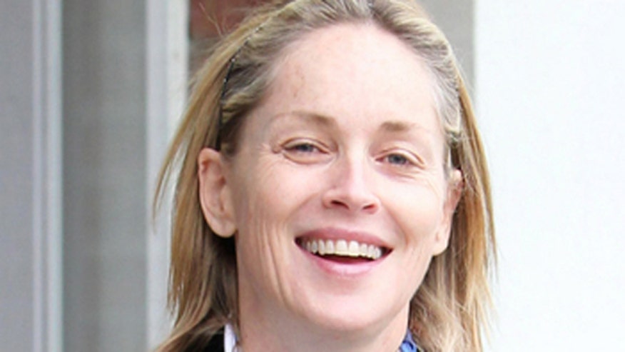 Sharon Stone Without Makeup